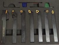 Набор резцов с мех.креплением пластин, сечение 16х16 мм, 7 шт.